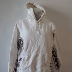 Boys Supreme (Item-345) White Black Red Supreme Hoodie S